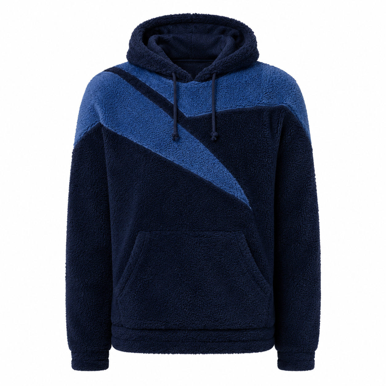 Men's Sherpa Fleece Activewear Hoodie ECHD002 - Image 2