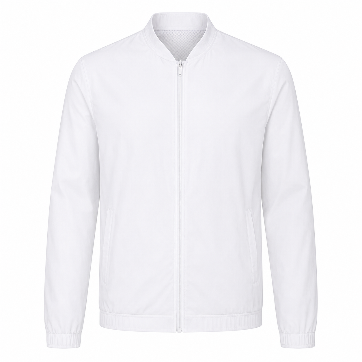 Men's Lightweight Zip-Up Training Jacket ECJC001 - Image 4
