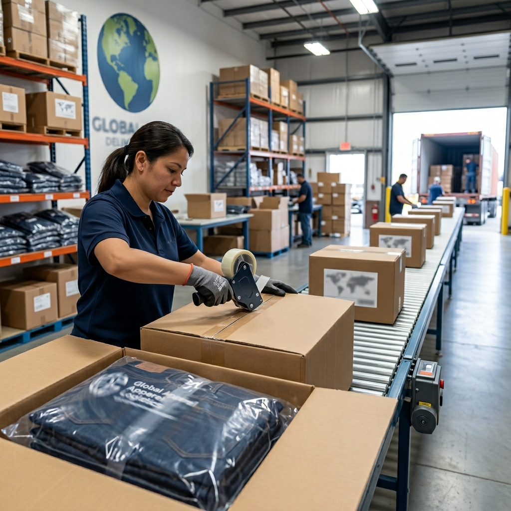 step six Packaging & Shipping